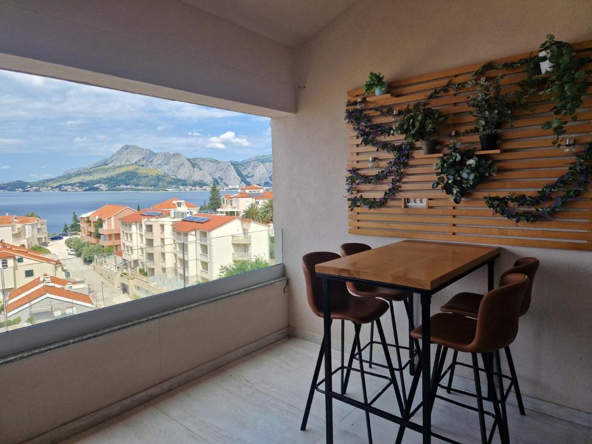 Amazing Sea View Daire Omiš Dış mekan fotoğraf