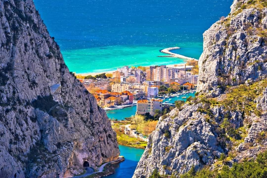 Amazing Sea View Daire Omiš Dış mekan fotoğraf