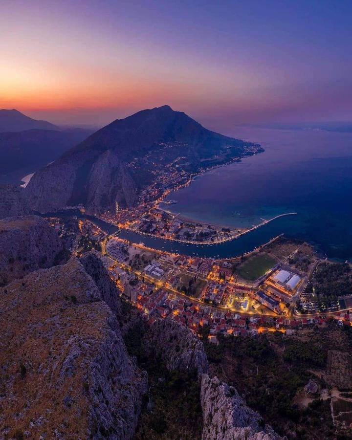 Amazing Sea View Daire Omiš Dış mekan fotoğraf