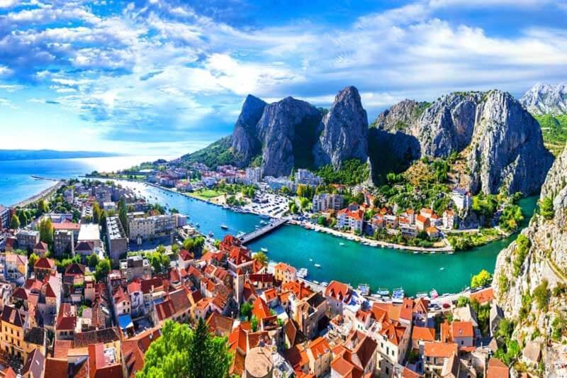 Amazing Sea View Daire Omiš Dış mekan fotoğraf