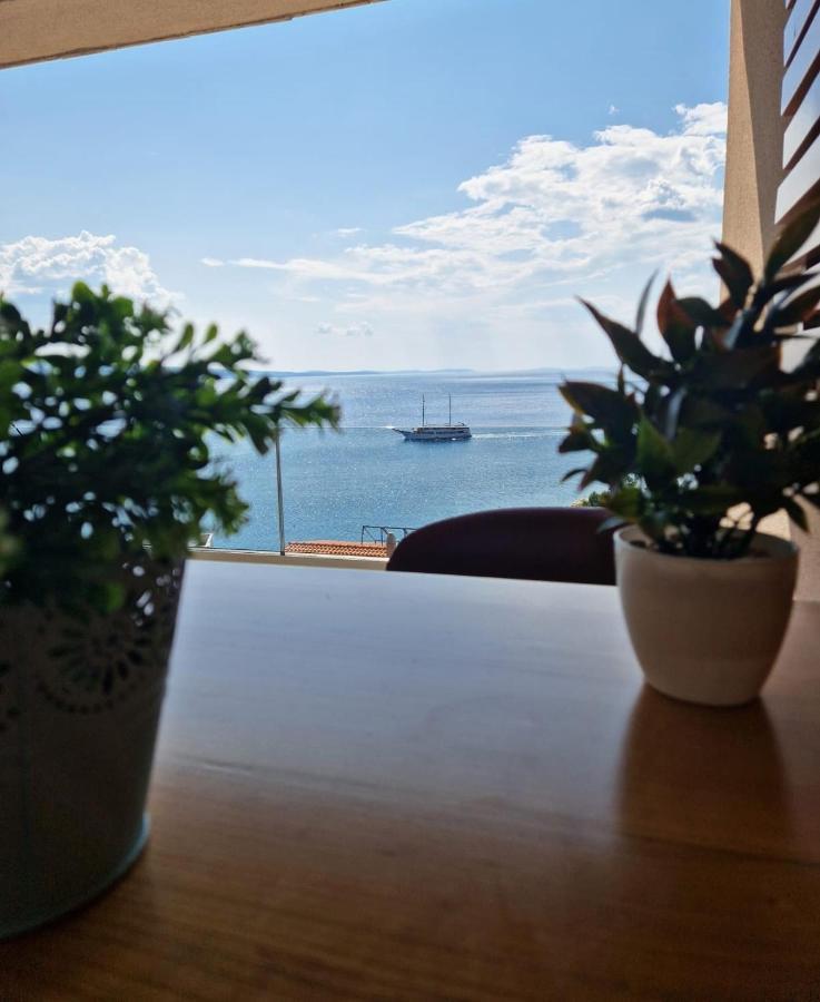 Amazing Sea View Daire Omiš Dış mekan fotoğraf